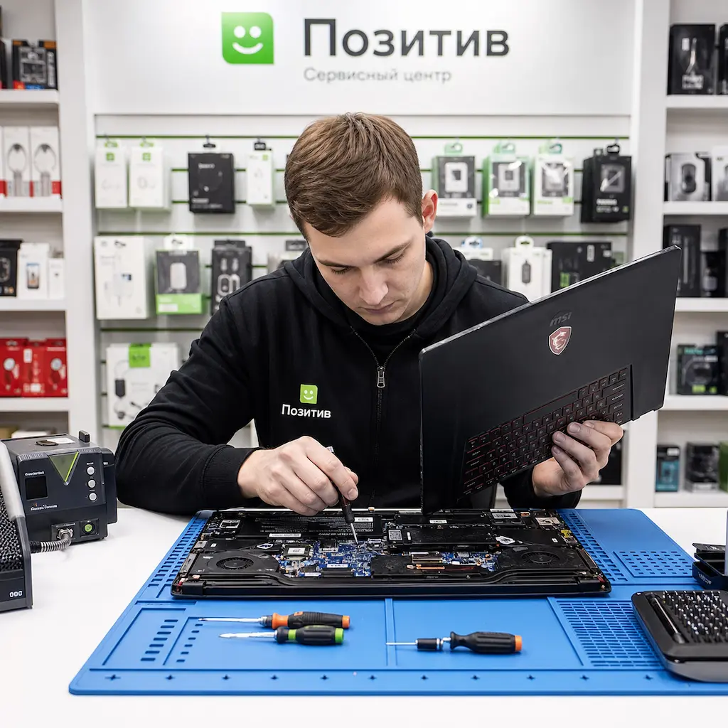 заменить клавиатуру на ноутбуке MSI в Азове