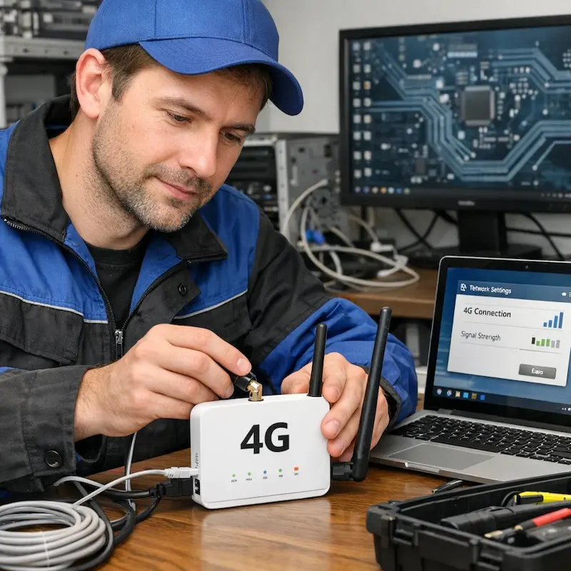 Настройка 4G модема в Азове