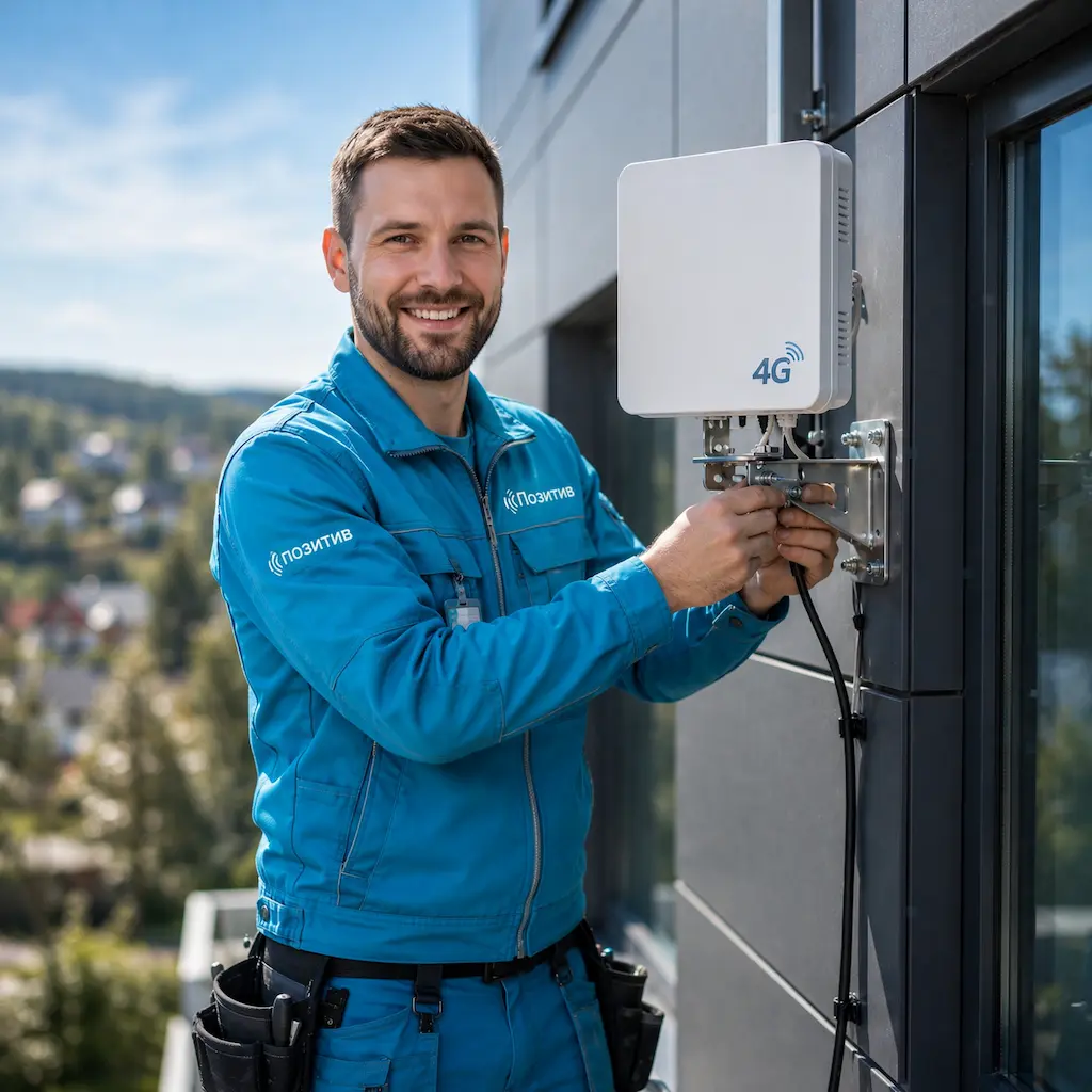 настроить 4G модем в Азове