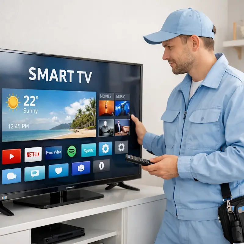 Настройка Smart TV в Азове