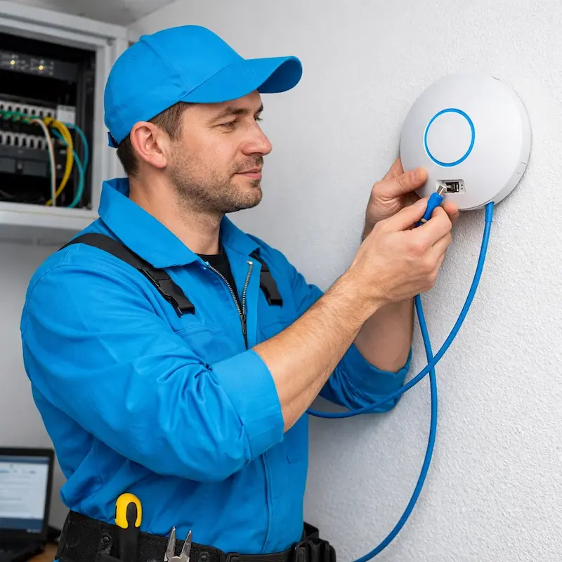 Подключение точки доступа в Азове