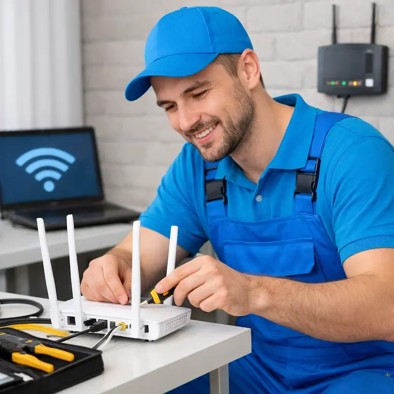 Настройка Wi - Fi в Азове