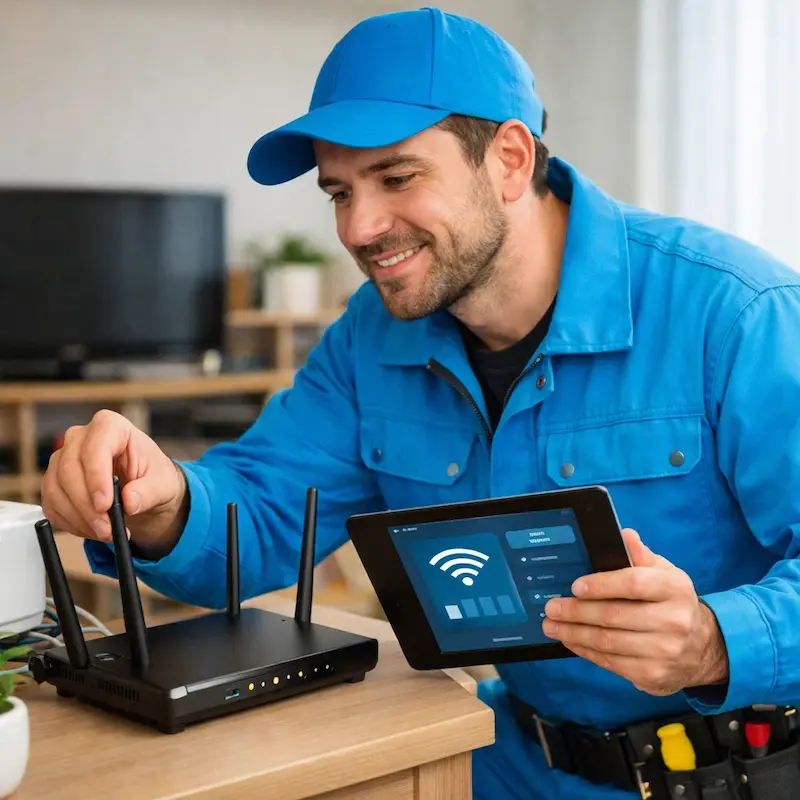 Настройка Wi-Fi для квартиры, дома и офиса в Азове