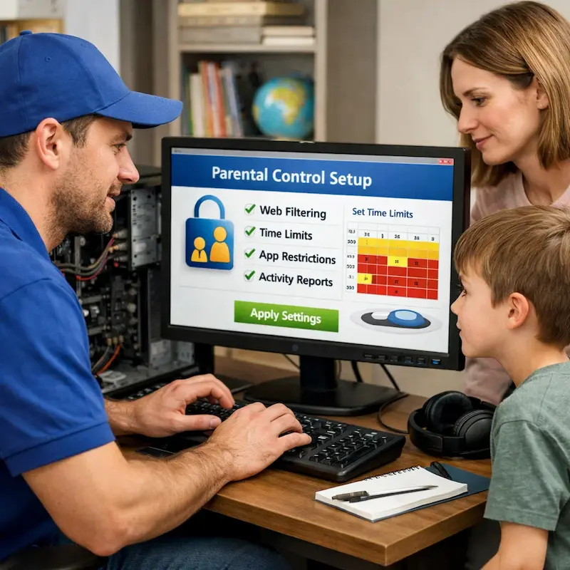 установка родительского контроля в Азове