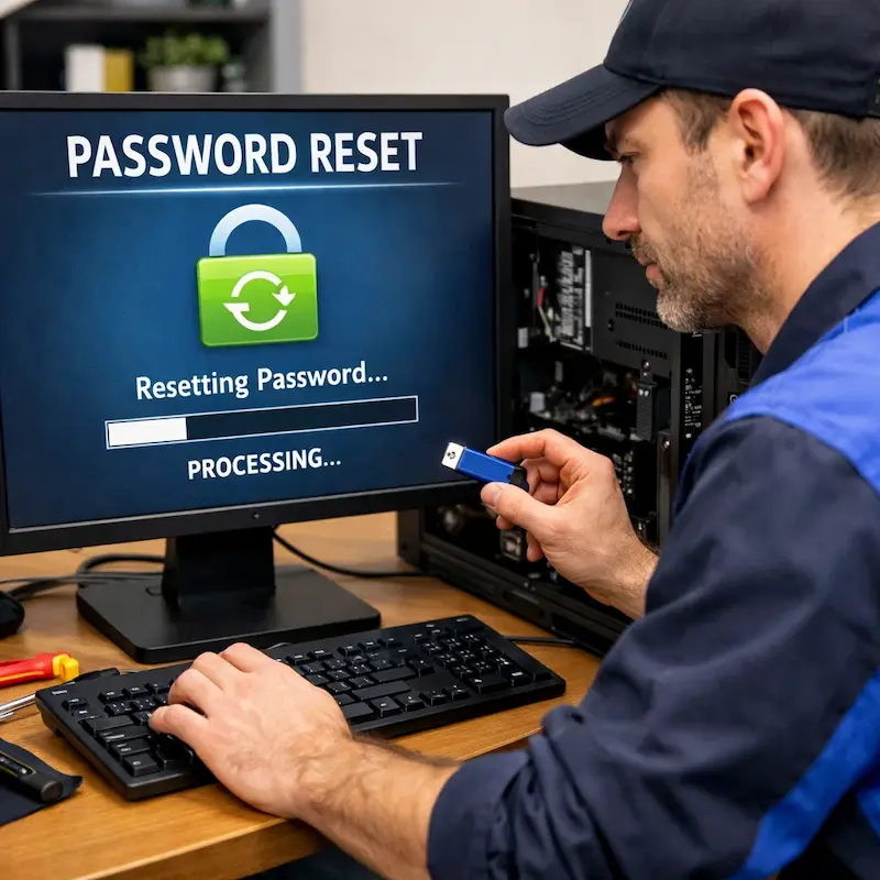 Удаление пароля на компьютере в Азове