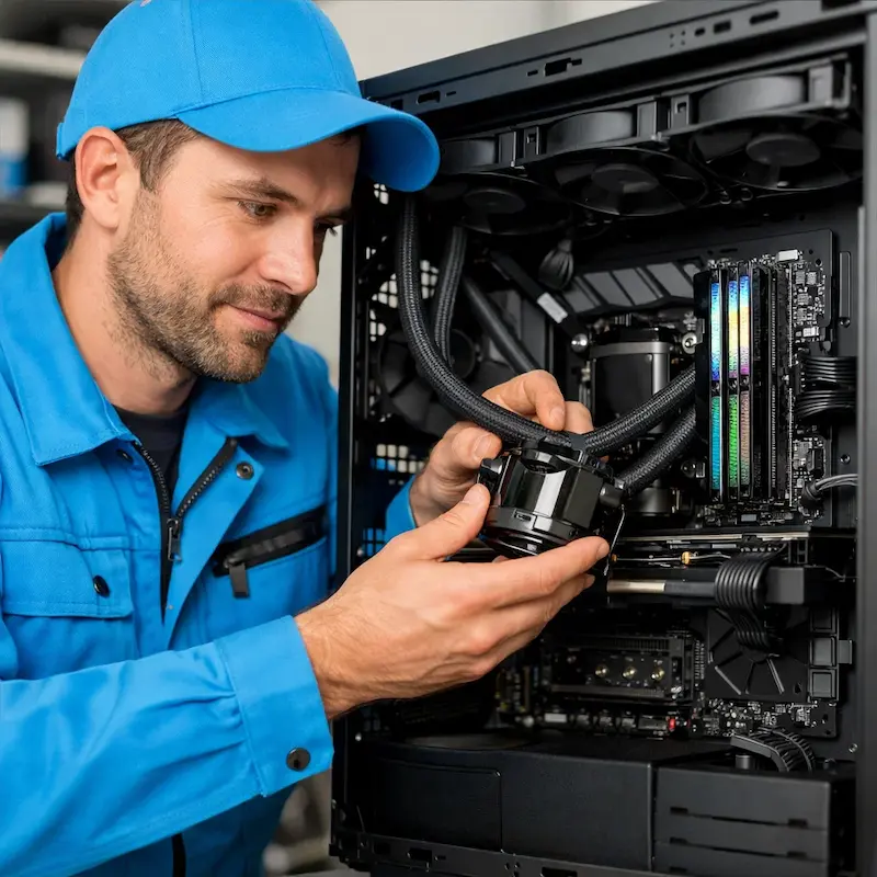 Установка СЖО на ПК в Азове