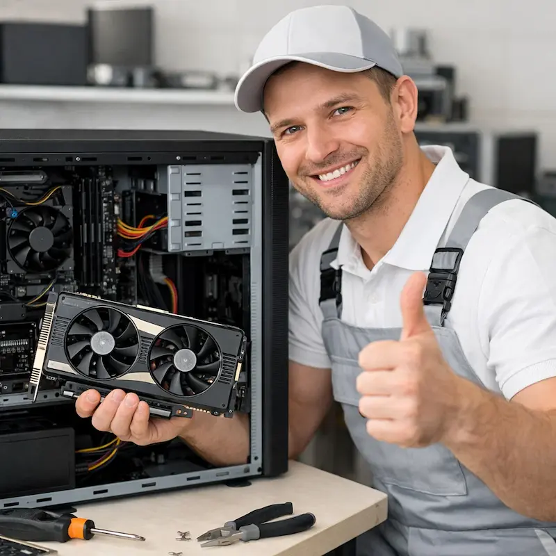 Замена видеокарты ПК в Азове