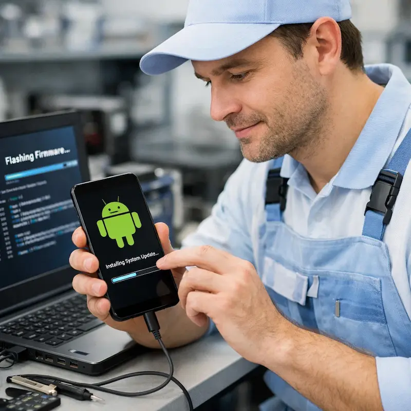 Перепрошить телефон в Азове