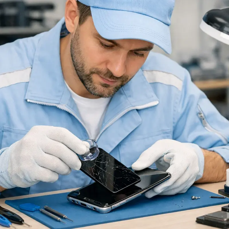 Заменить сенсорное стекло на смартфоне в Азове