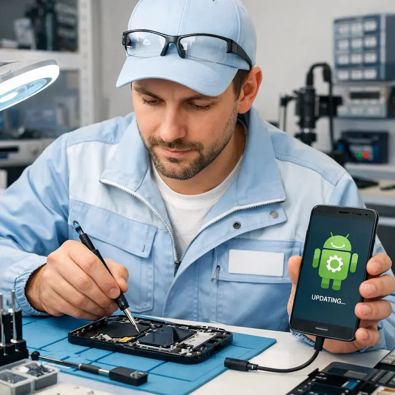 Настройка системы Android в Азове