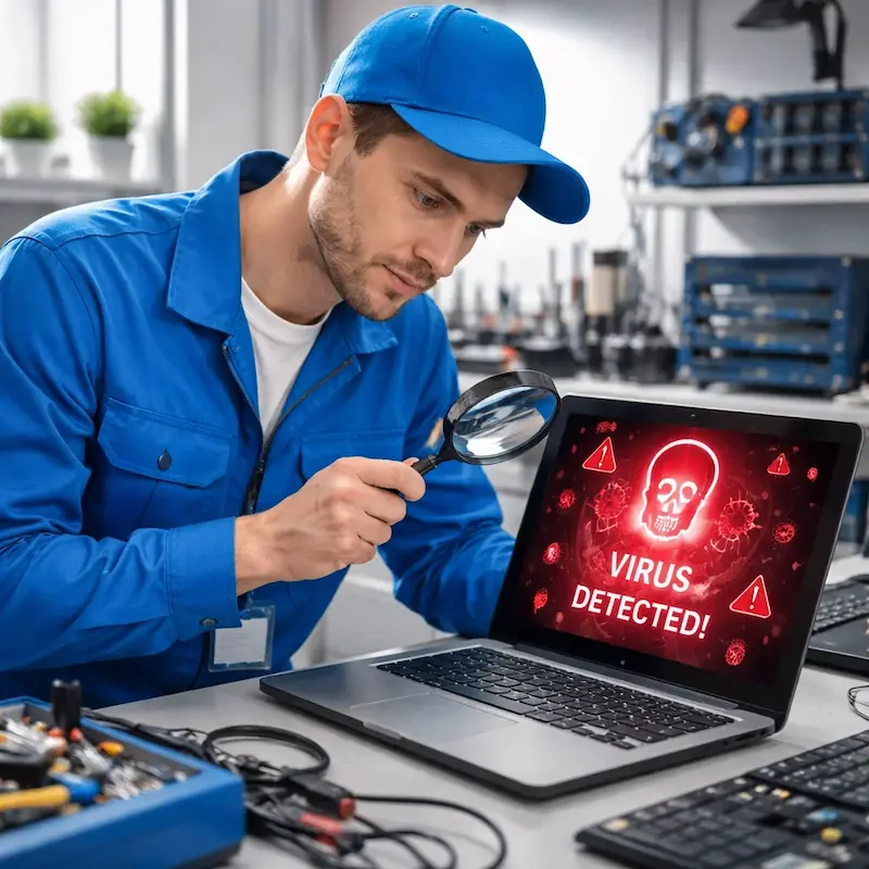 Поиск компьютерных вирусов в Азове