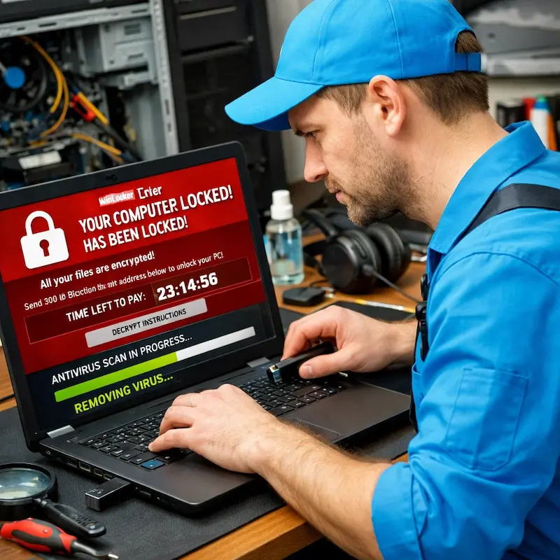 Удалить винлокер в Азове